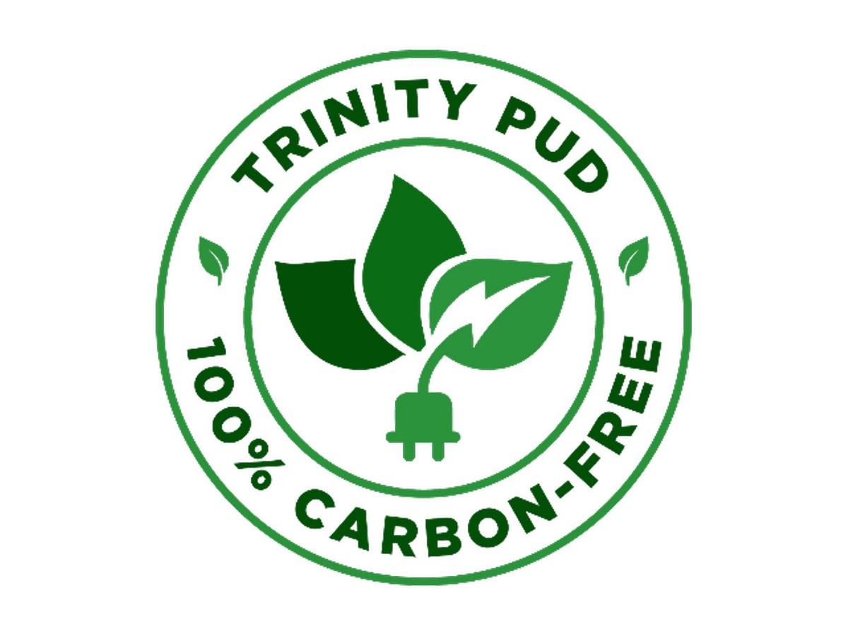 Trinity PUD is 100% Carbon-Free!